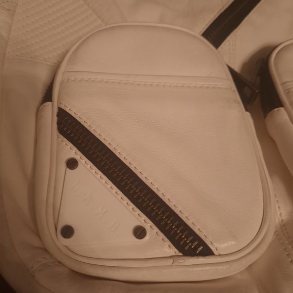 Gwen Stefani L.A.M.B. Crossbody Bag White Leather - Picture 16 of 16